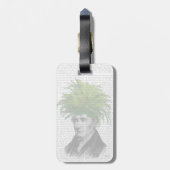 Fern Head Plant Bagagelabel (Achterkant verticaal)