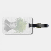 Fern Head Plant Bagagelabel (Achterkant horizontaal)