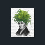 Fern Head Plant Canvas Afdruk<br><div class="desc">Mode en beeldmateriaal</div>