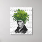 Fern Head Plant Canvas Afdruk (Voorkant)