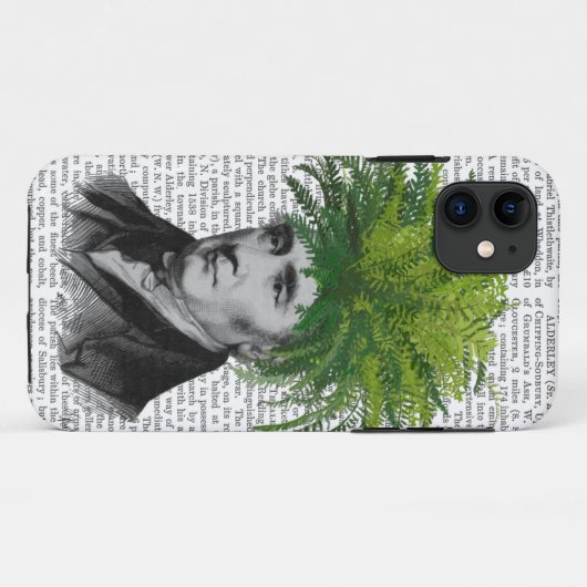 Fern Head Plant Case-Mate iPhone Case (Achterkant (horizontaal))