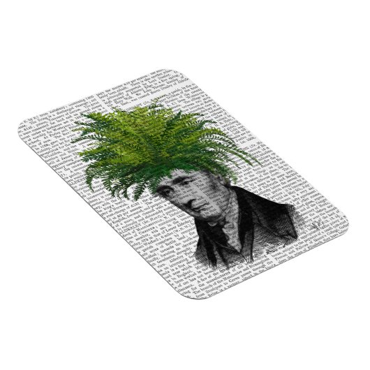 Fern Head Plant Magneet (Rechterzijde)