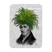 Fern Head Plant Magneet (Verticaal)