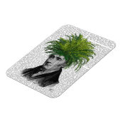 Fern Head Plant Magneet (Linkerzijde)