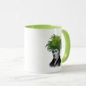 Fern Head Plant Mok (Voorkant rechts)