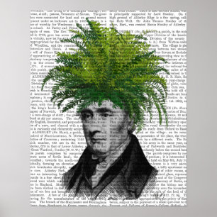 Fern Head Plant Poster