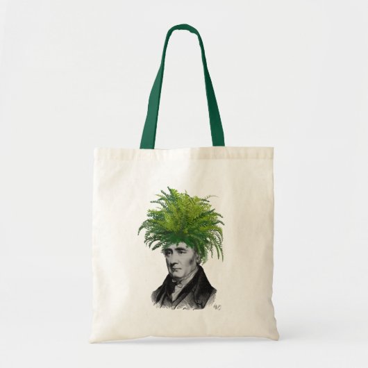 Fern Head Plant Tote Bag (Voorkant)