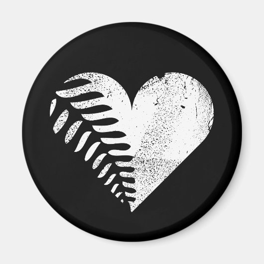 Fern Heart Dark Magneet (Voorkant)