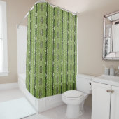 Fern Ikat ZEN Douchegordijn (In situ)