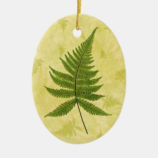 Fern Keramisch Ornament (Voorkant)