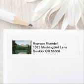 Fern Lake, Estes Park, Colorado  Label (Insitu)