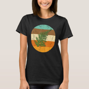 Fern Leaf Botanical Vascular Planten Green Flowerl T-shirt