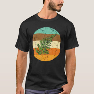 Fern Leaf Botanical Vascular Planten Green Flowerl T-shirt