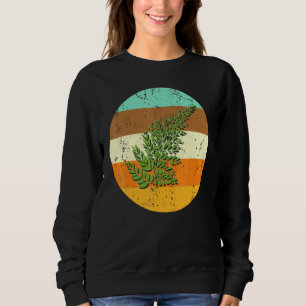 Fern Leaf Botanical Vascular Planten Green Flowerl Trui