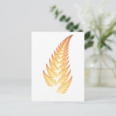 Fern leaf briefkaart (Staand voorkant)