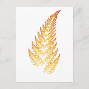 Fern leaf briefkaart