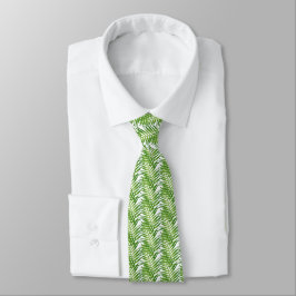 Fern Leaf Frond Design Necktie Stropdas