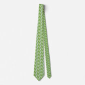 Fern Leaf Frond Design Necktie Stropdas (Voorkant)