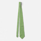 Fern Leaf Frond Design Necktie Stropdas (Achterkant)