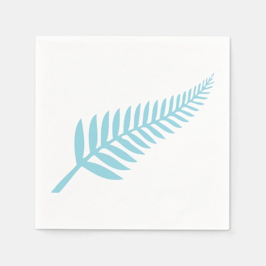 Fern Leaf Silhouette Napkins Servet (Voorkant)