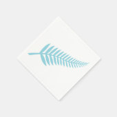Fern Leaf Silhouette Napkins Servet (Hoek)