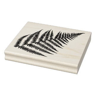 Fern Leaf Stano Rubber Stamp Rubberstempel
