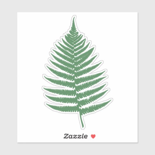 Fern Leaf Sticker (Vel)