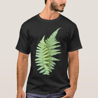 Fern Leaves Botanische Kunst voor Lente en Herfst  T-shirt