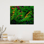 Fern Leaves Print (Keuken)