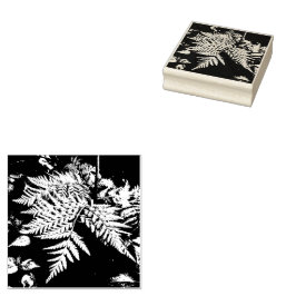 Fern Leaves Rubber Stamp Rubberstempel