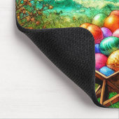 FERN ~ Meisje met een kruiwagen van eieren ~ Muismat (Hoek)