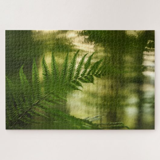 Fern Natuur Foto Legpuzzel (Horizontaal)