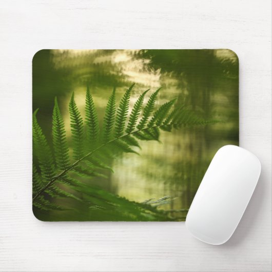 Fern Natuur Foto Muismat (Met muis)