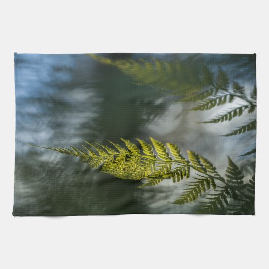 Fern Natuur Foto Theedoek (Horizontaal)