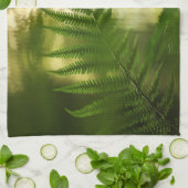 Fern Natuur Foto Theedoek (Gevouwen)