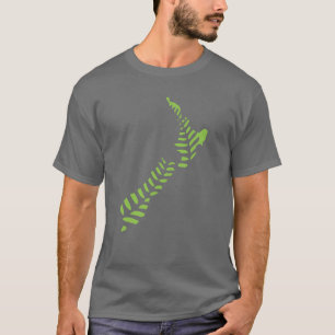 Fern NZ 2 Donkere T-shirt