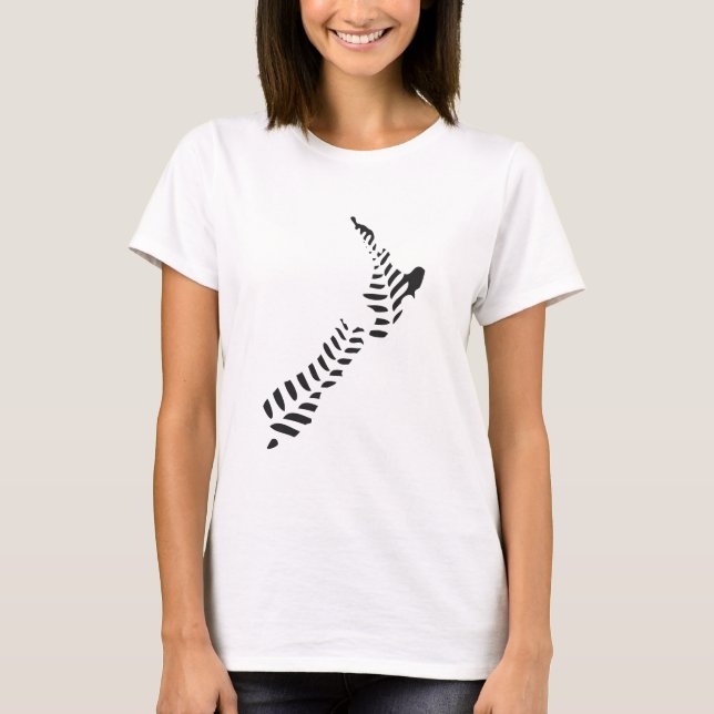 Fern NZ T-shirt voor dames (Voorkant)