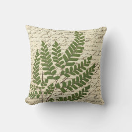 Fern on Script Pillow 1 Kussen
