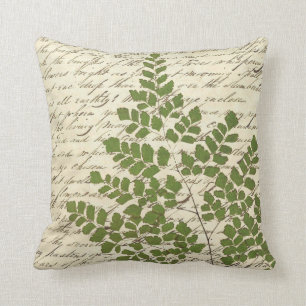 Fern on Script Pillow 2 Kussen