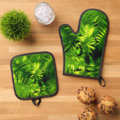 Fern Ovenwant & Pannenlap Set (Top down)