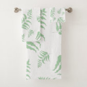 Fern Pattern Bad Handdoek (Insitu)