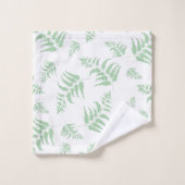 Fern Pattern Bad Handdoek (Wasdoekje)