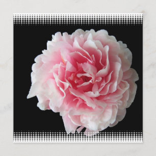 Fern Peony Invitation Kaart