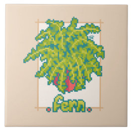 Fern Pixelart  Tegeltje