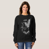 Fern Plant Botanical Ferns Illustratie Flowerless Trui (Voorkant volledig)