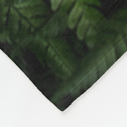 Fern plant fleece deken (Hoek)