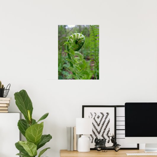 Fern Poster (Thuiskantoor)