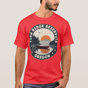 Fern Ridge Reservoir Oregon Sunset T-shirt