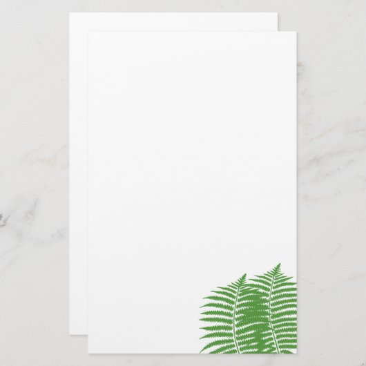 fern tak briefpapier (Voorkant / Achterkant)