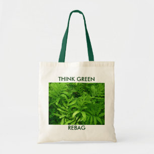 Fern THINK GREEN, REBAG Boodschappentas Tote Bag